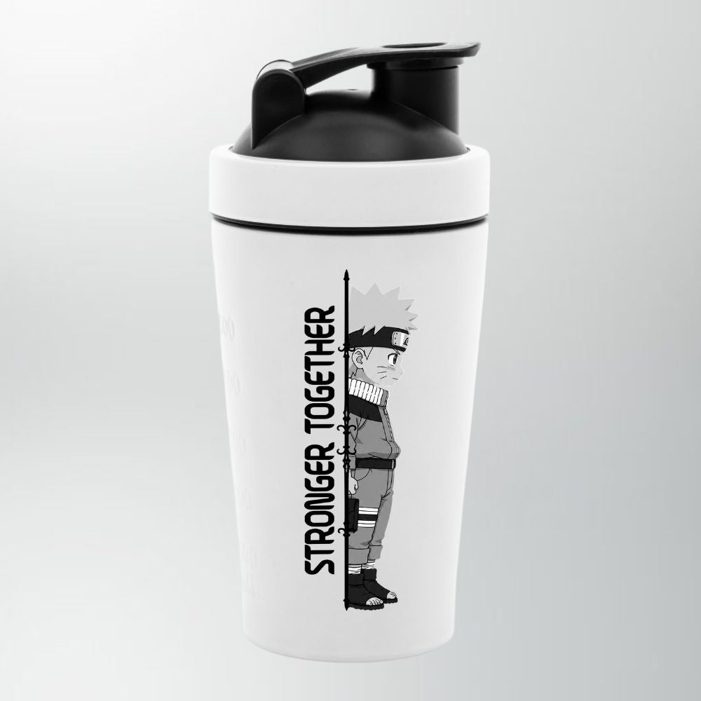 Stronger Together Naruto Edelstahl Shaker