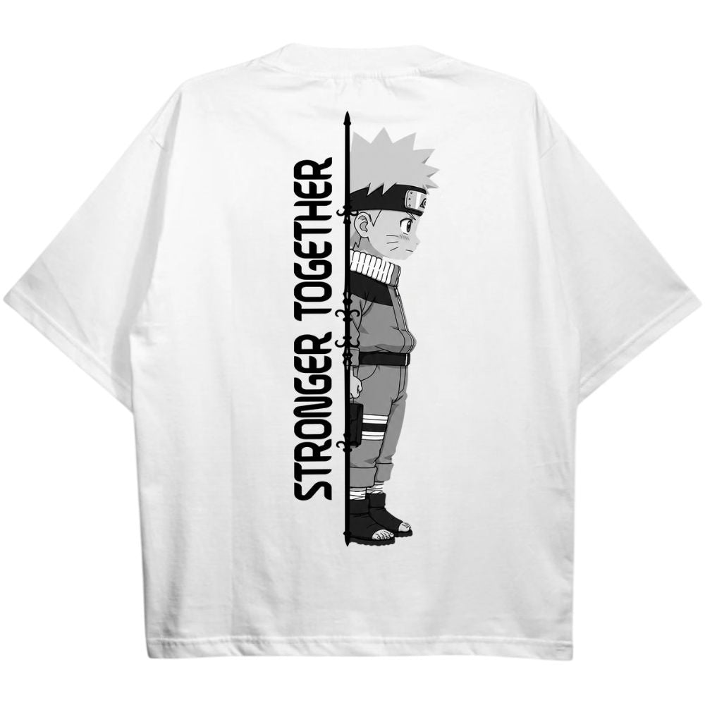 Stronger Together Naruto Oversize Shirt