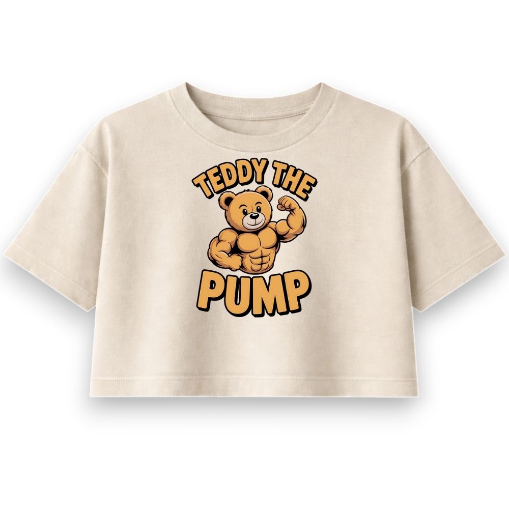 Teddy The Pump Oversize Crop Top