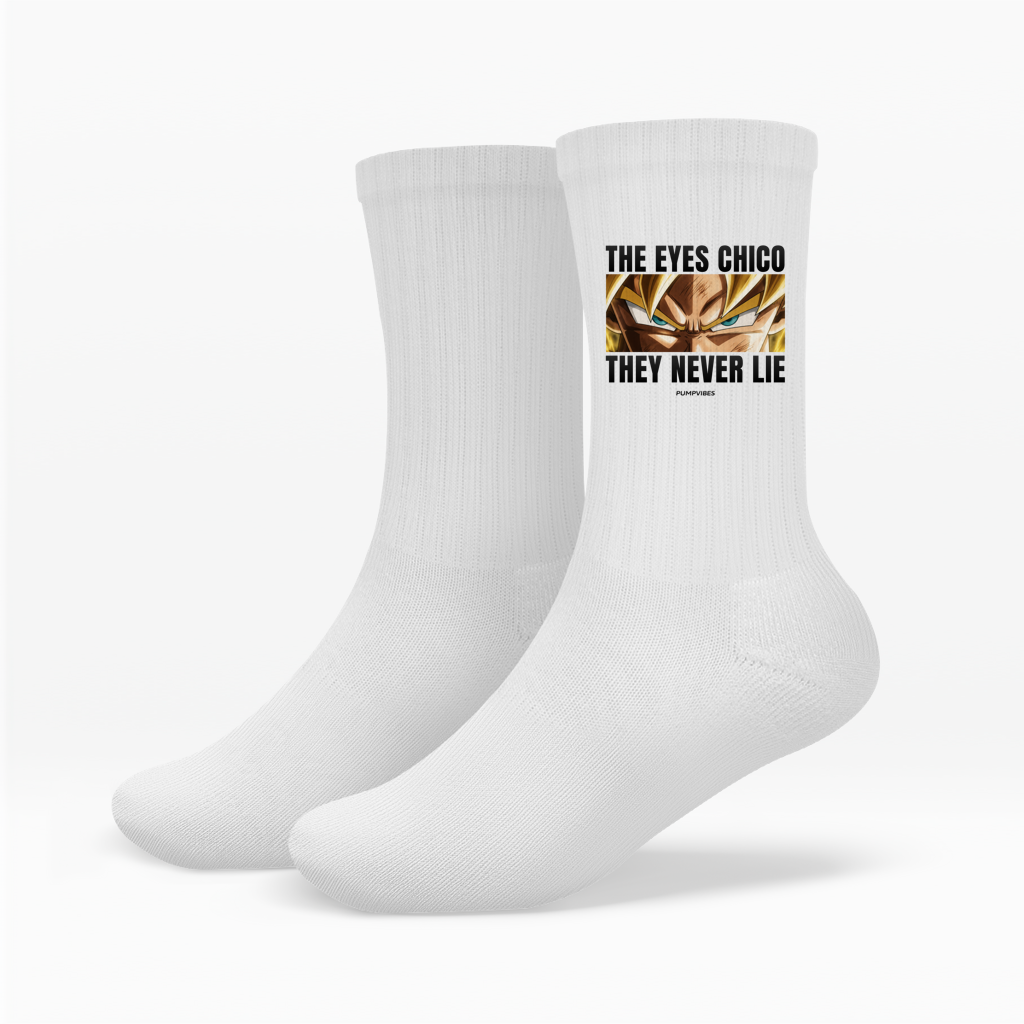 The Eyes Chico They Never Lie Socken
