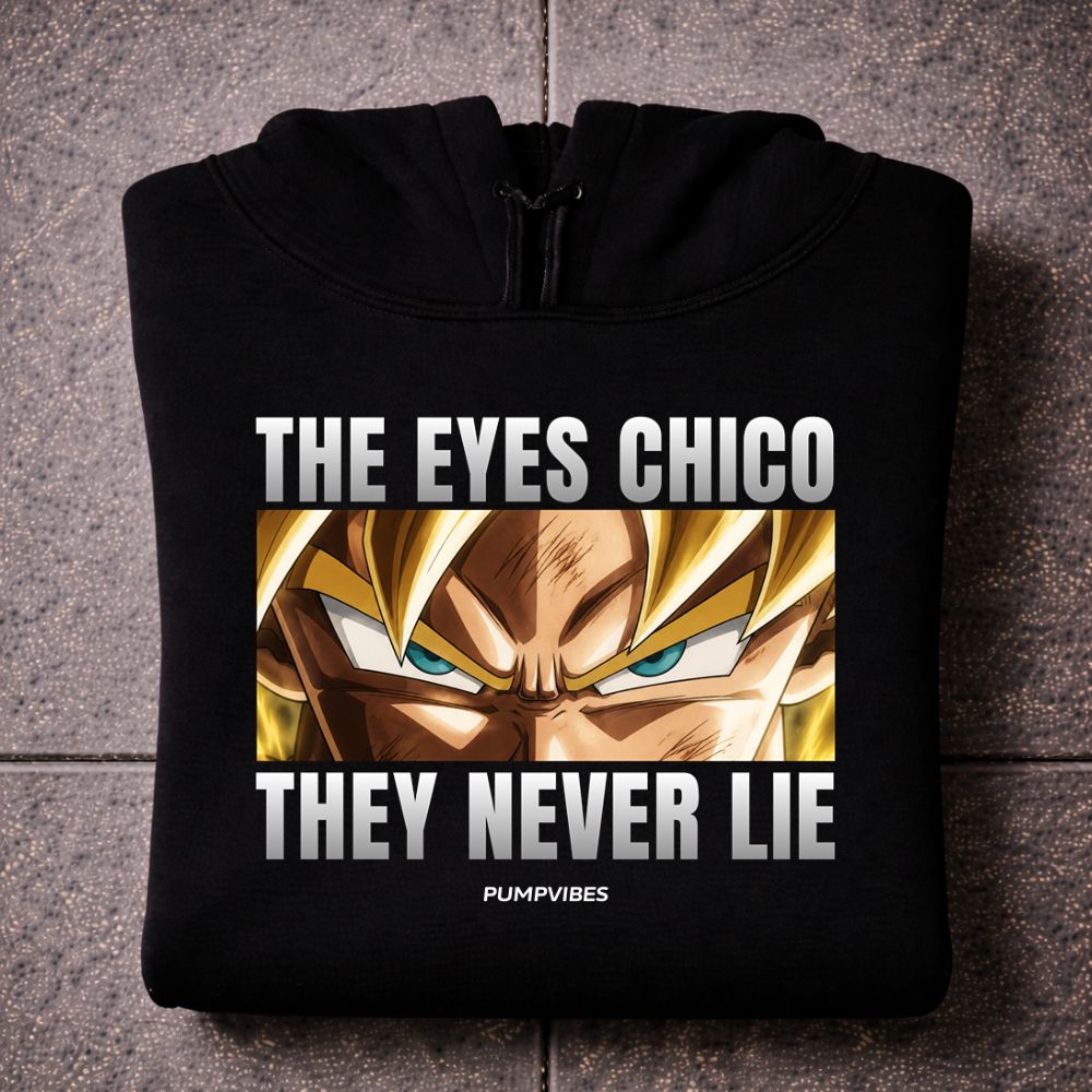 The Eyes Chico They Never Lie Oversize Hoodie