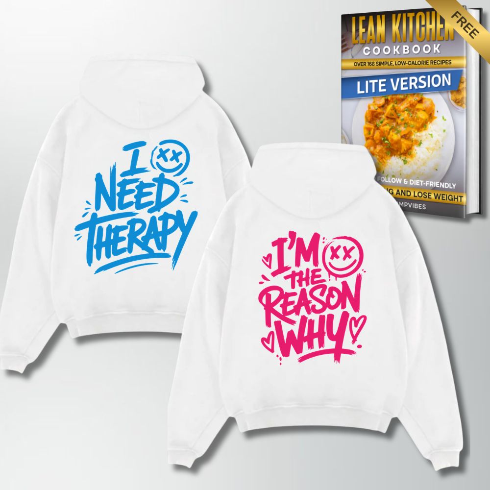Therapy Couple Oversize Hoodie