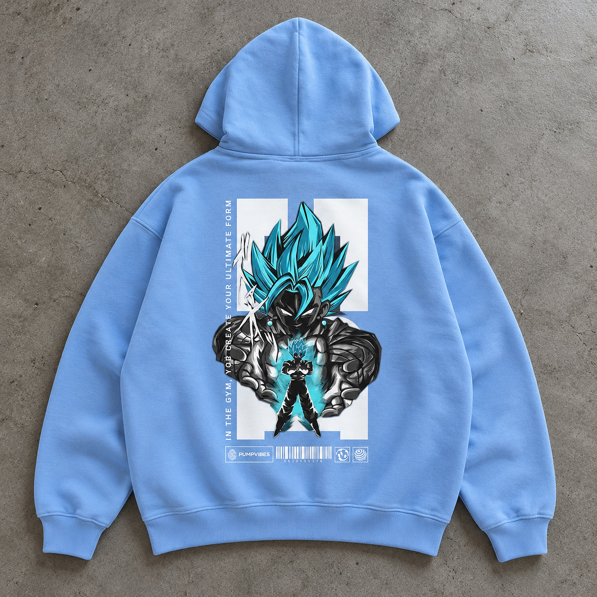 Ultimate Form Premium Hoodie Babyblau