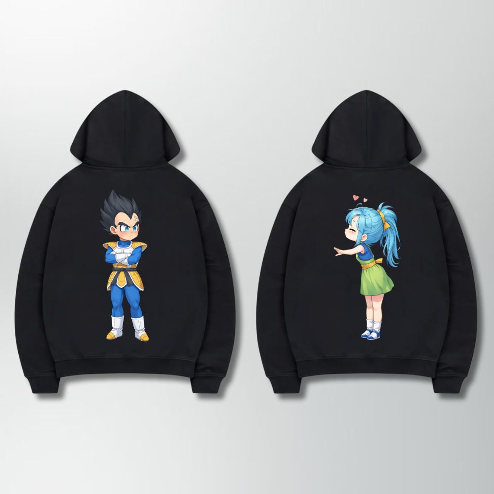 VEGETA x BULMA - COUPLE HOODIE