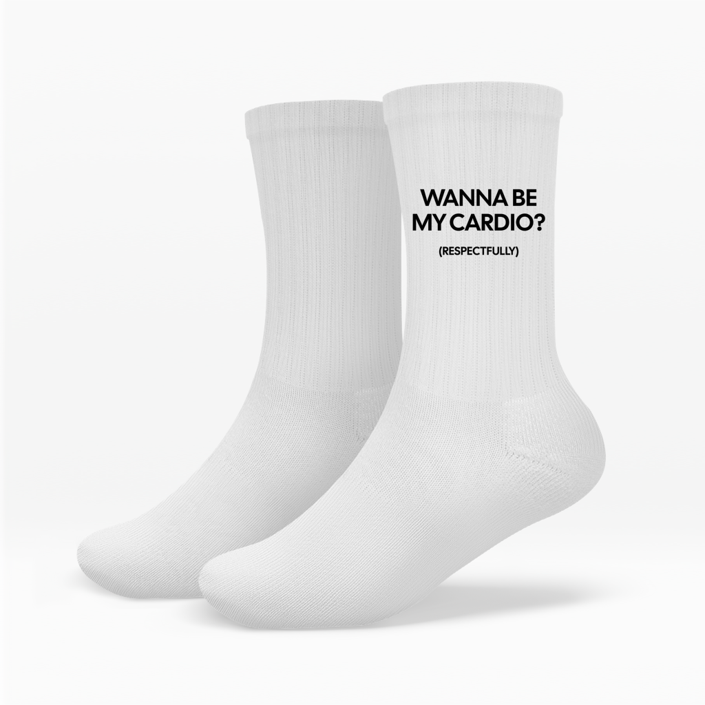 Wanna Be My Cardio Socken