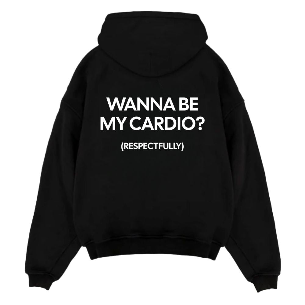MY CARDIO OVERSIZE HOODIE