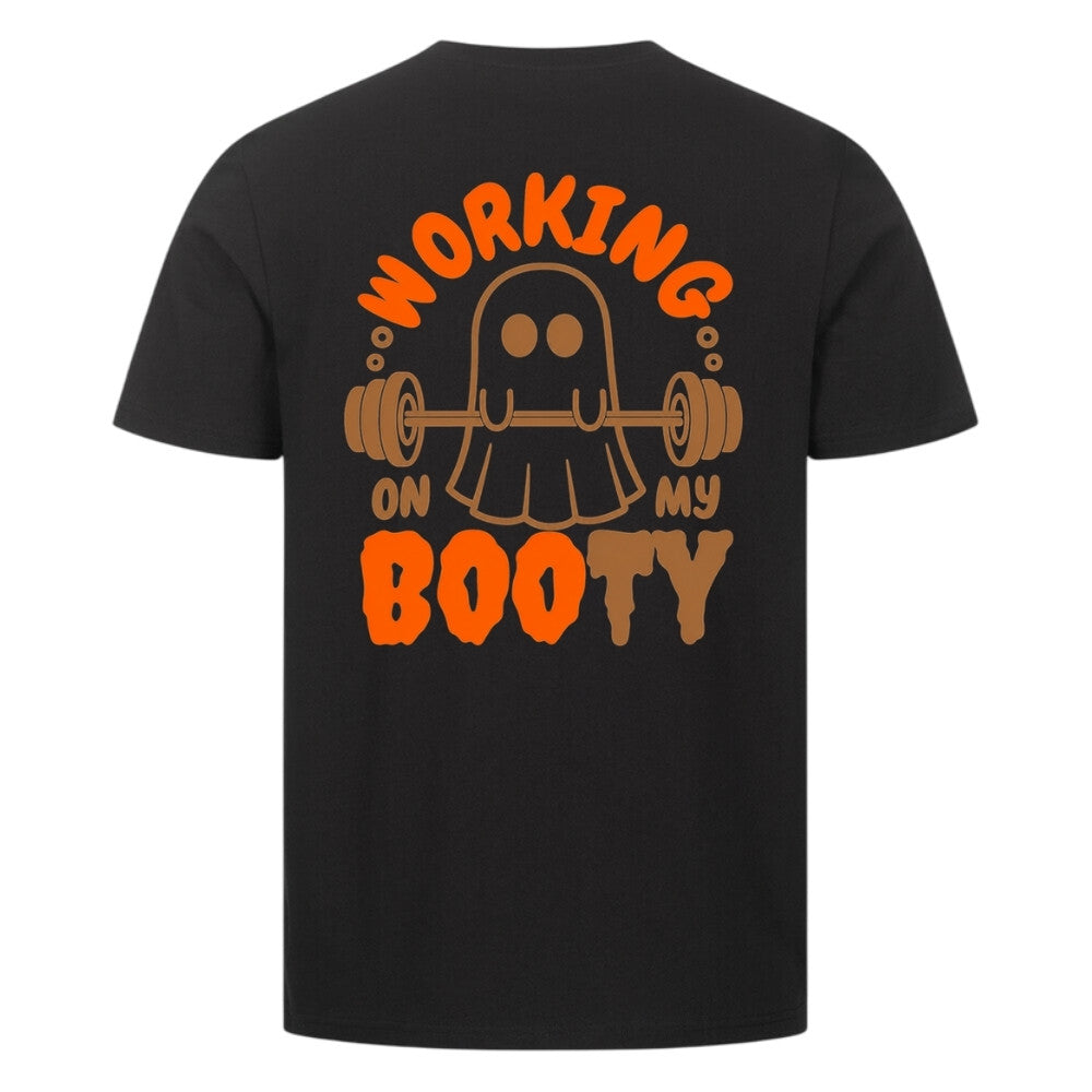 Working Booty Premium Shirt Schwarz