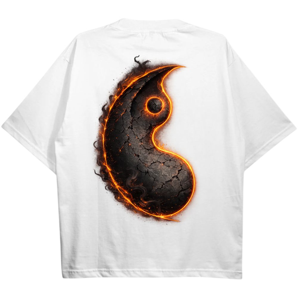 Yin Yang Oversize Oversize Shirt