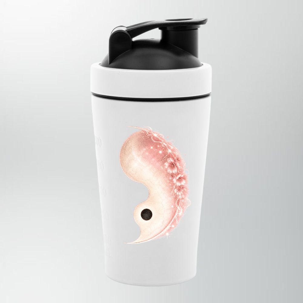 Yin Yang Edelstahl Shaker
